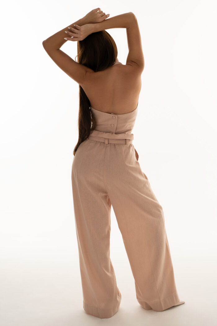 Linen High-Rise Trousers &Bull; Dsc05266 1 1