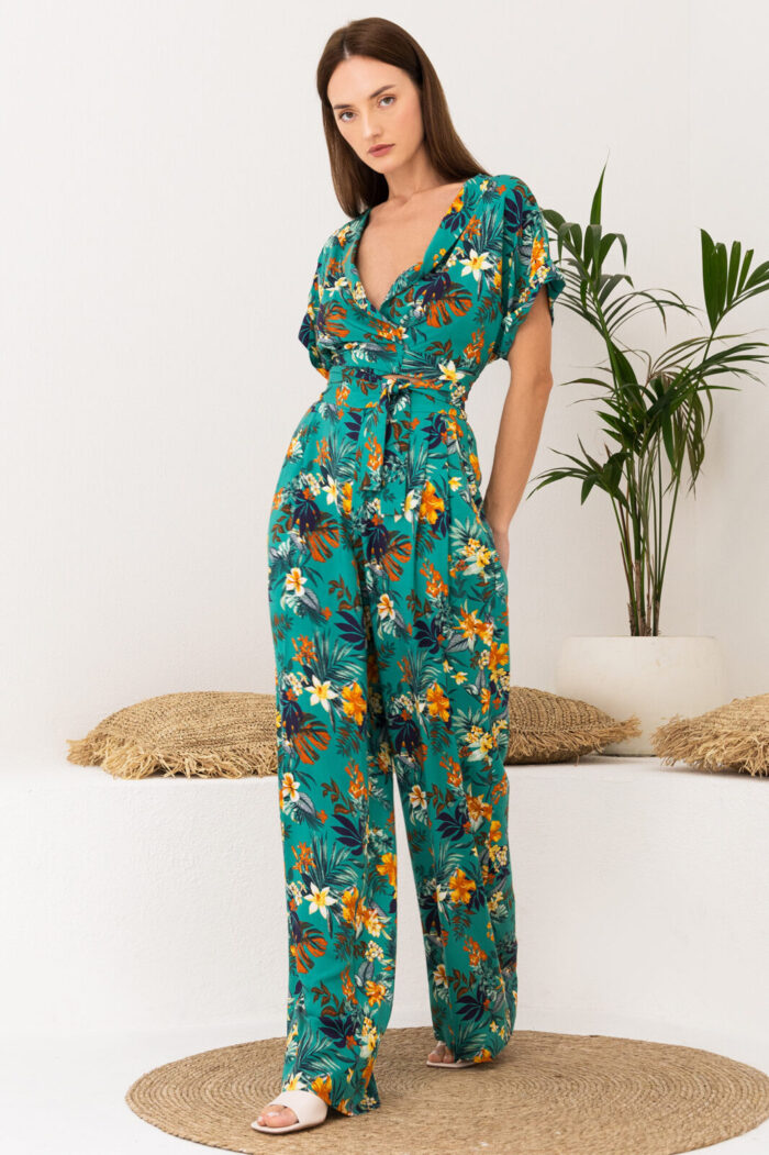 Woman Wearing Cotton Coord Set